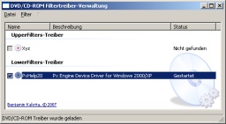 Filter Driver Manager